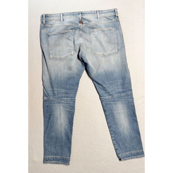 G-Star Raw Restored Denim Button Fly Slim Straight Mens 40x32 - Picture 4 of 7